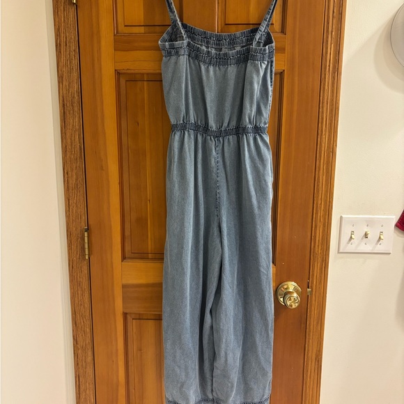 Z Supply Denim Chambray Jumpsuit size M - Picture 4 of 6
